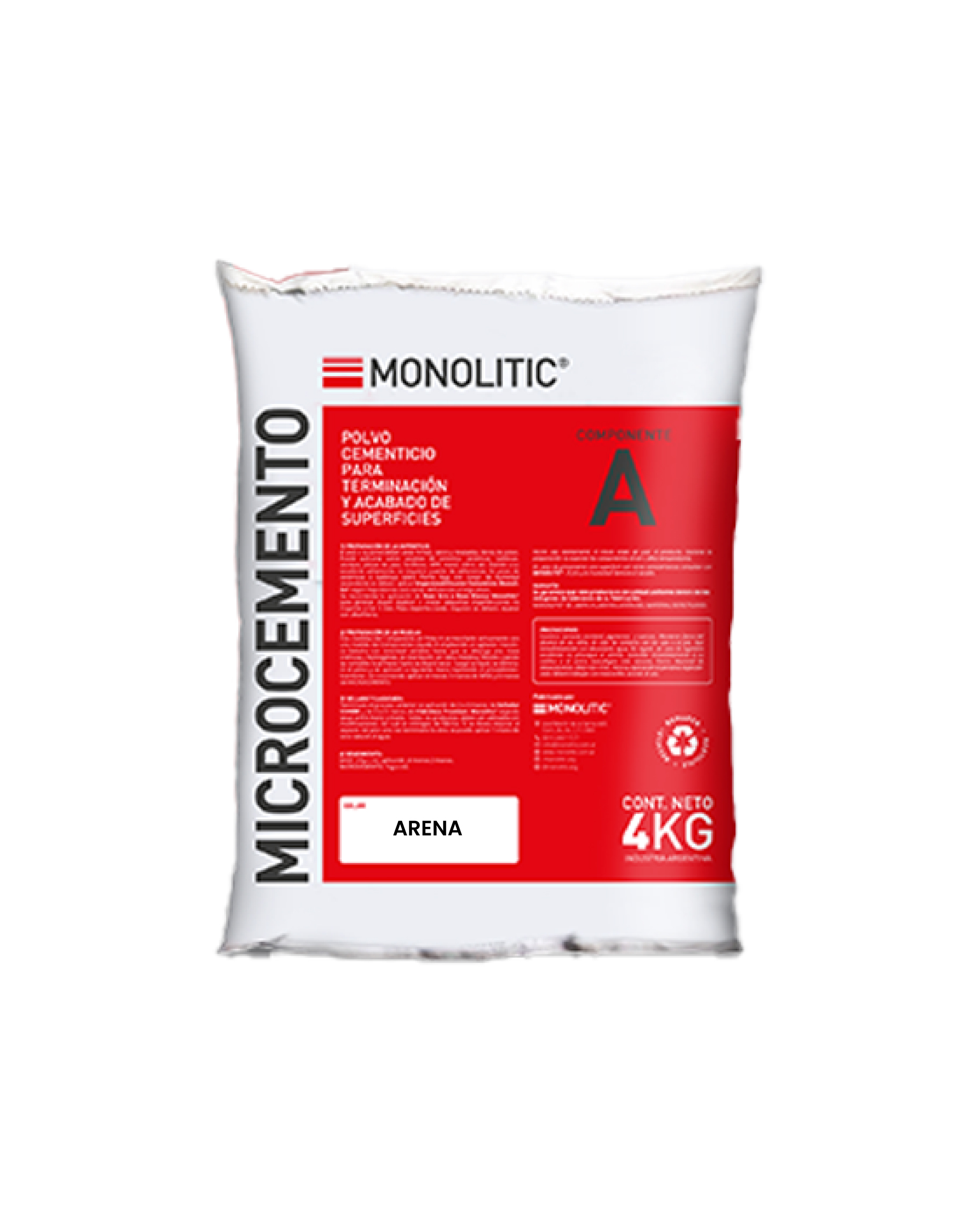 MICROCEMENTO COLOR ARENA 4 KG