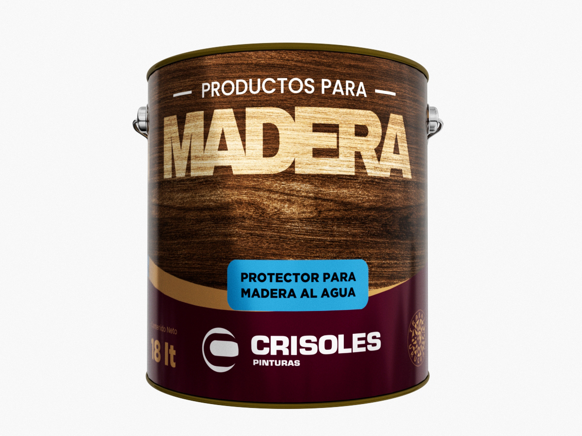 PROTECTOR DE MADERA AL AGUA CRISTAL 18 L